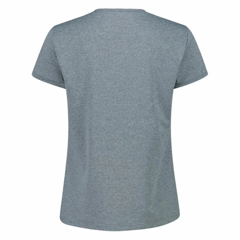 T -shirt Unlimitech da donna con logo in Grafene