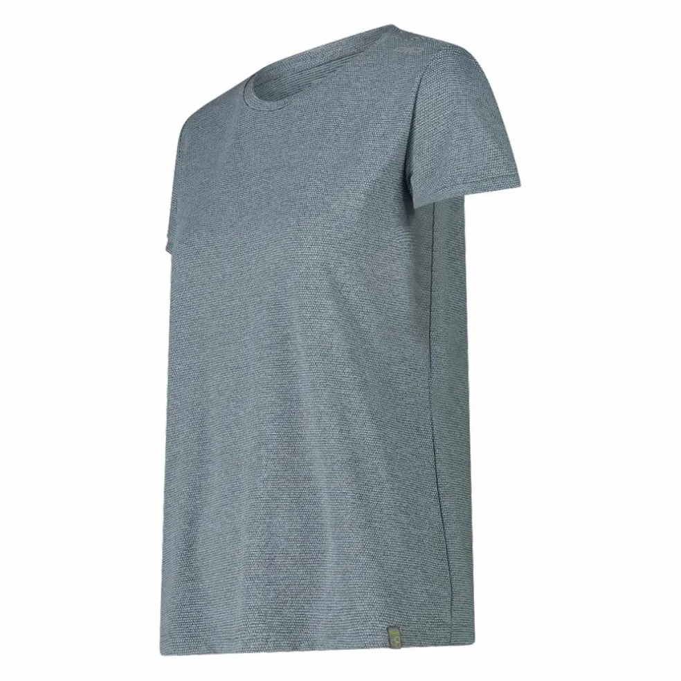 T -shirt Unlimitech da donna con logo in Grafene
