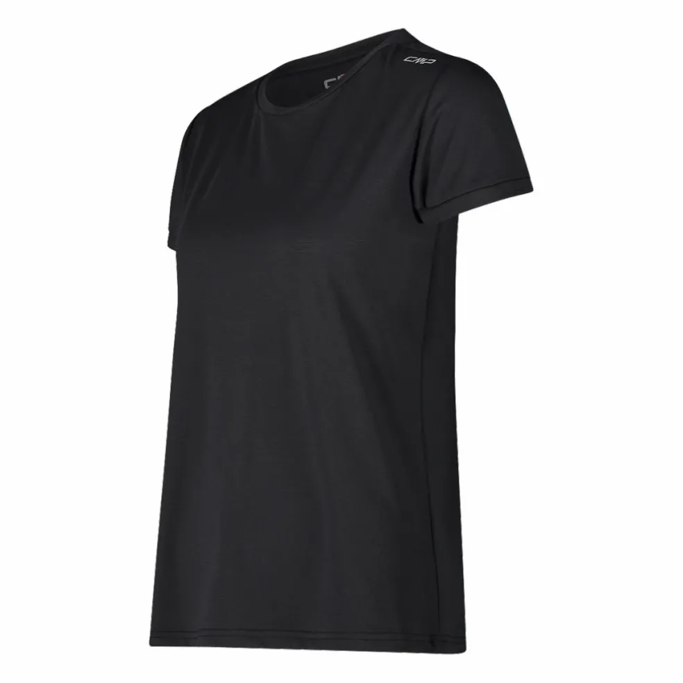 T -shirt Unlimitech da donna con logo in Grafene