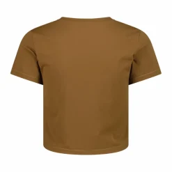 Top maniche corte da donna in stretch polyamide