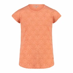 T-shirt da bambina con disegno Burn Out