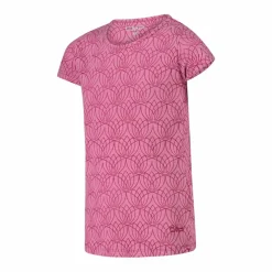 T-shirt da bambina con disegno Burn Out