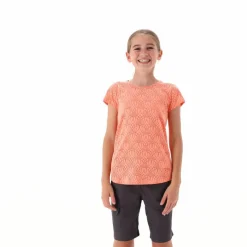 T-shirt da bambina con disegno Burn Out