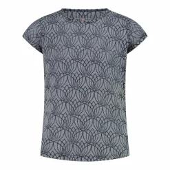 T-shirt da bambina con disegno Burn Out