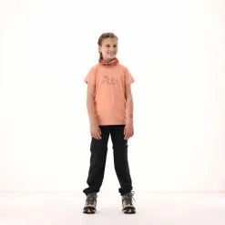 T-shirt da bambina in cotone biologico