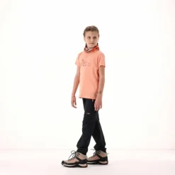 T-shirt da bambina in cotone biologico