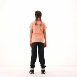 T-shirt da bambina in cotone biologico