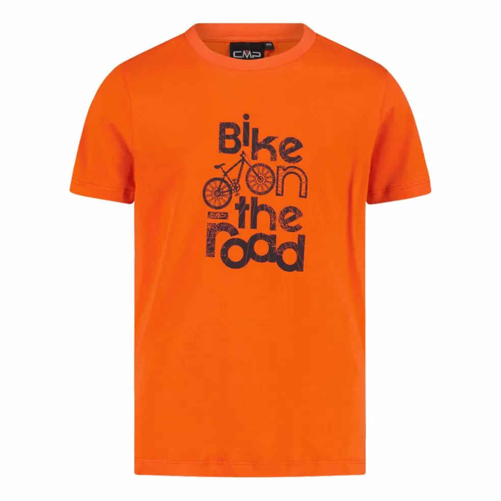 T-shirt da bambino in cotone biologico