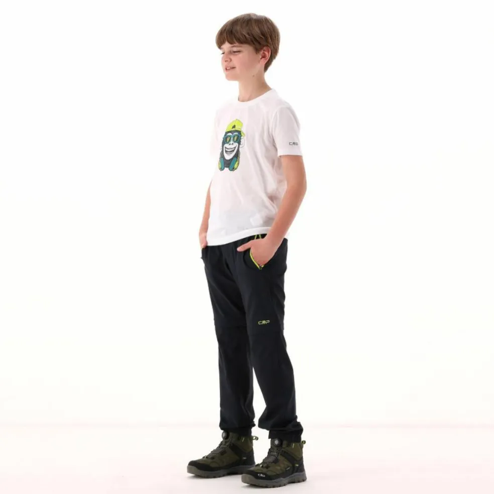 T-shirt da bambino in cotone biologico