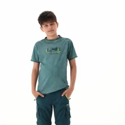 T-shirt da bambino slub jersey