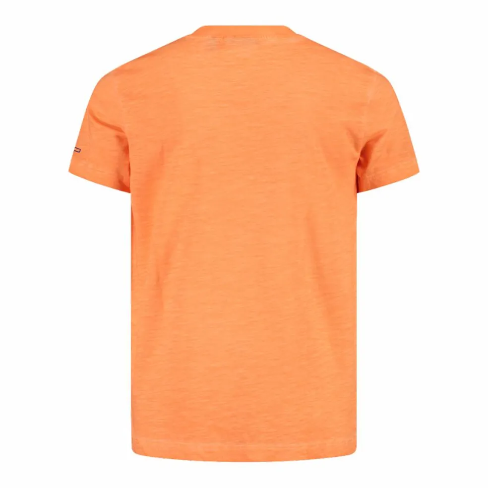 T-shirt da bambino slub jersey