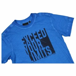 T-shirt da bambino slub jersey