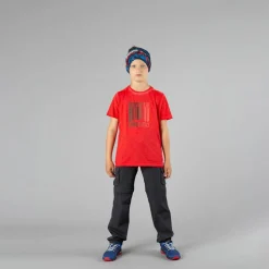 T-shirt da bambino slub jersey