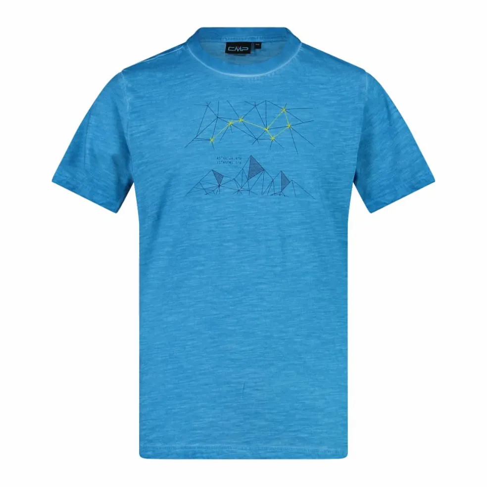 T-shirt da bambino slub jersey