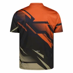 T-shirt da ciclismo da uomo con taschino sul retro