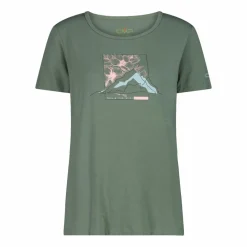 T-shirt da donna in Bamboo con stampa floreale