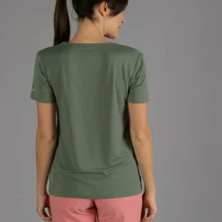T-shirt da donna in Bamboo con stampa floreale