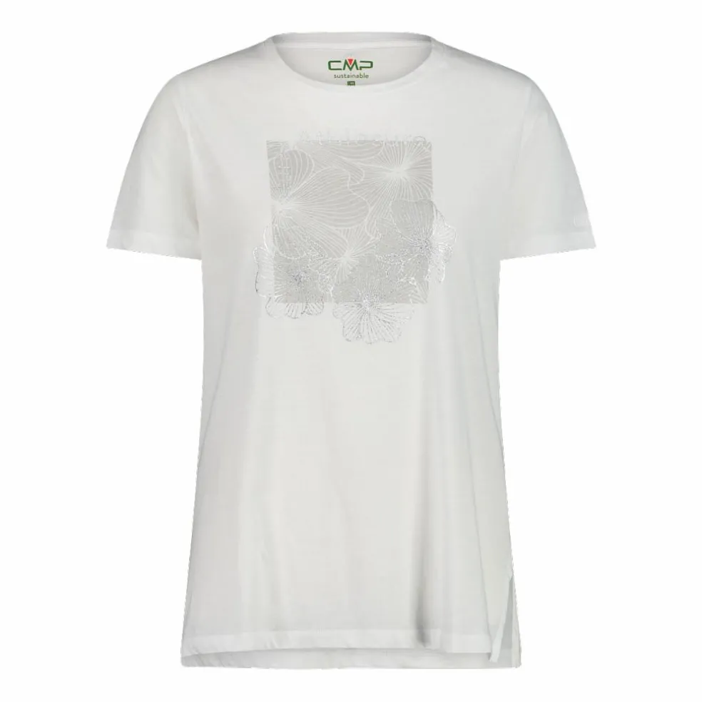 T-shirt da donna in cotone biologico