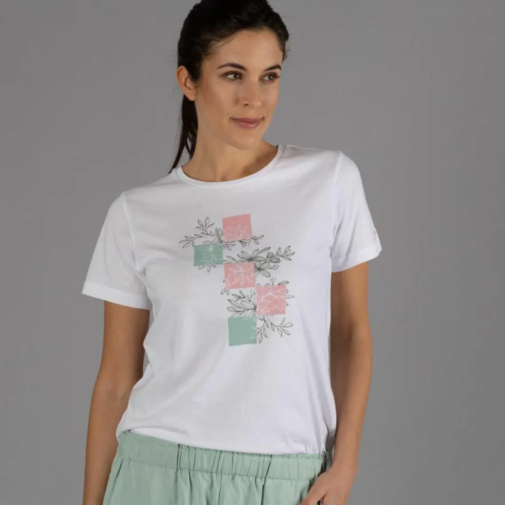 T-shirt da donna in cotone biologico