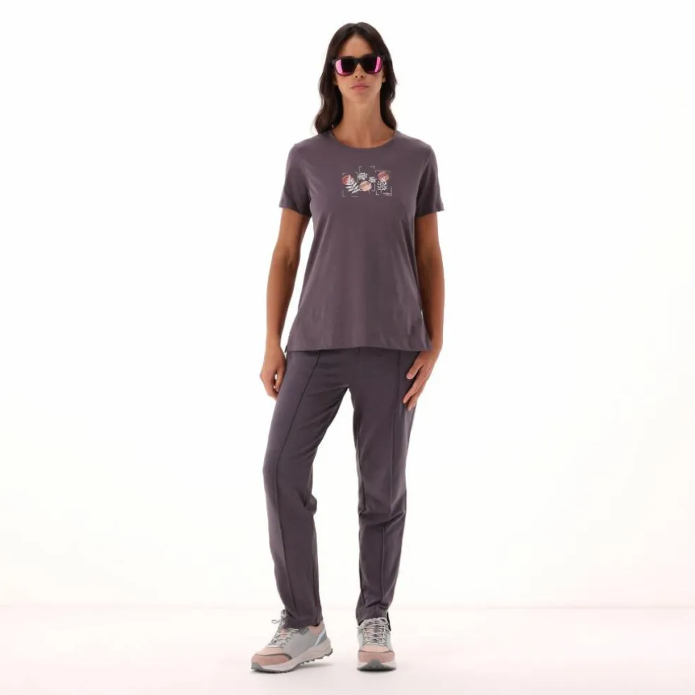 T-shirt da donna in cotone biologico
