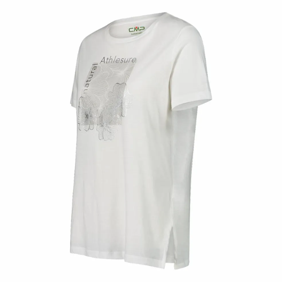 T-shirt da donna in cotone biologico