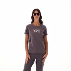 T-shirt da donna in cotone biologico