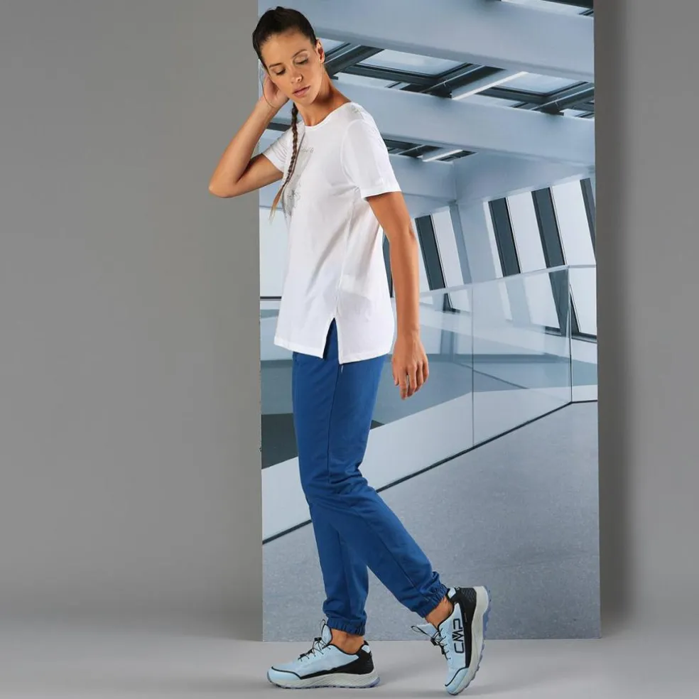 T-shirt da donna in cotone biologico