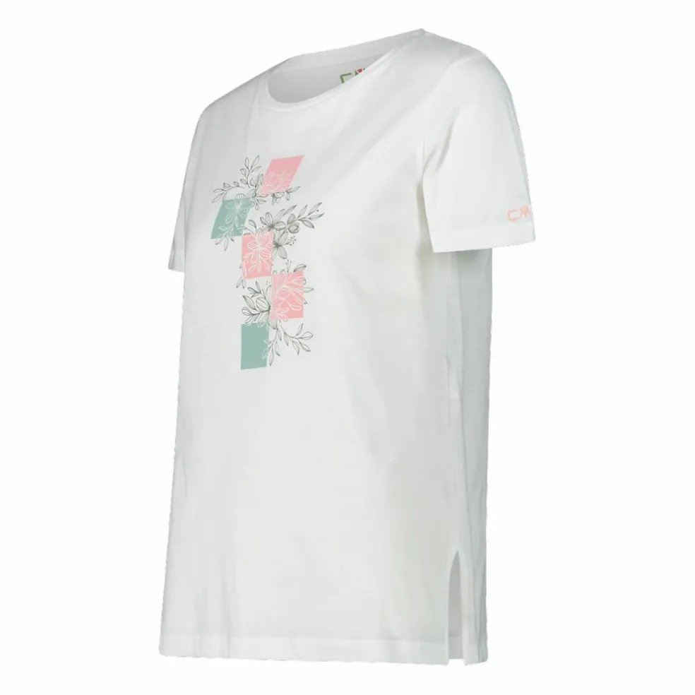 T-shirt da donna in cotone biologico