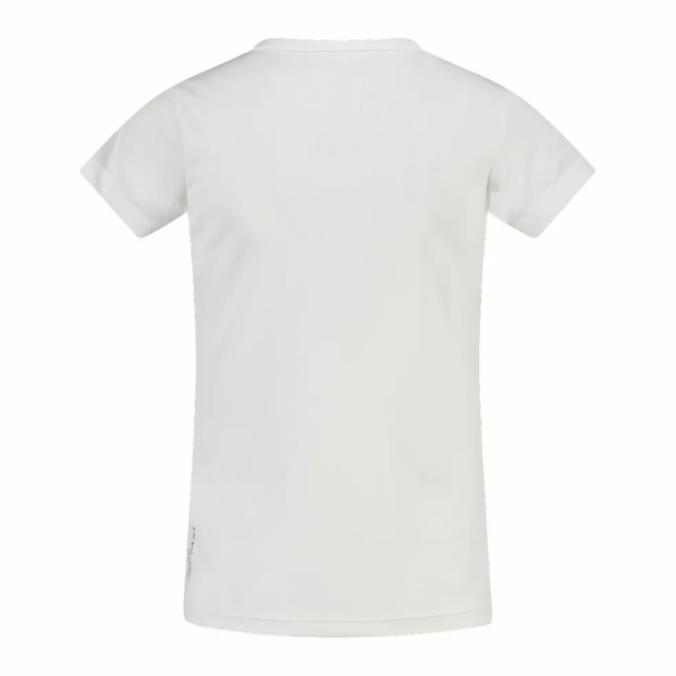 T-shirt girocollo basica da bambina