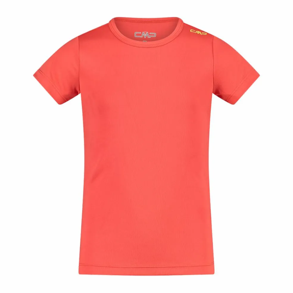 T-shirt girocollo basica da bambina