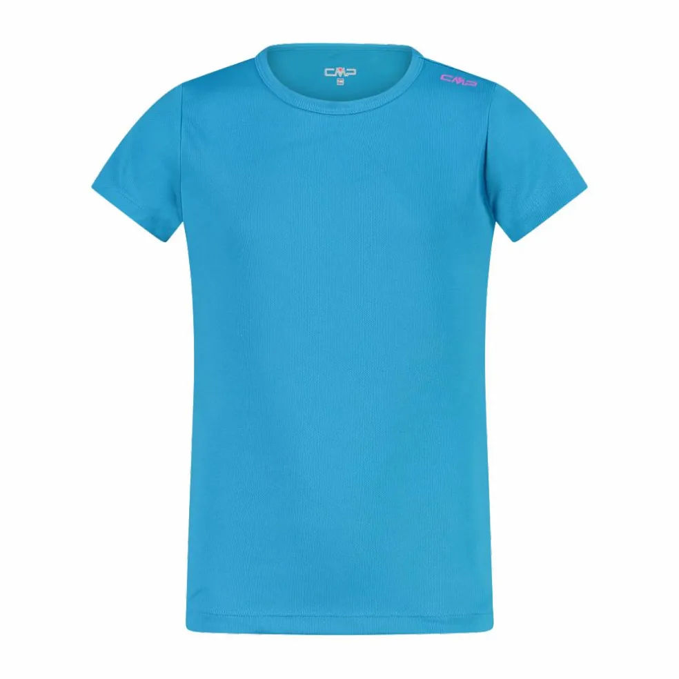 T-shirt girocollo basica da bambina