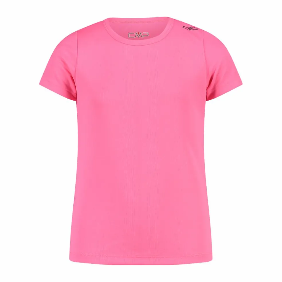 T-shirt girocollo basica da bambina