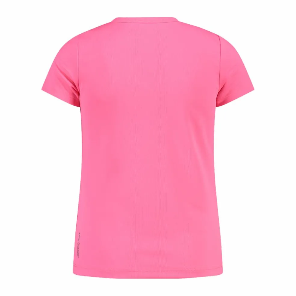 T-shirt girocollo basica da bambina