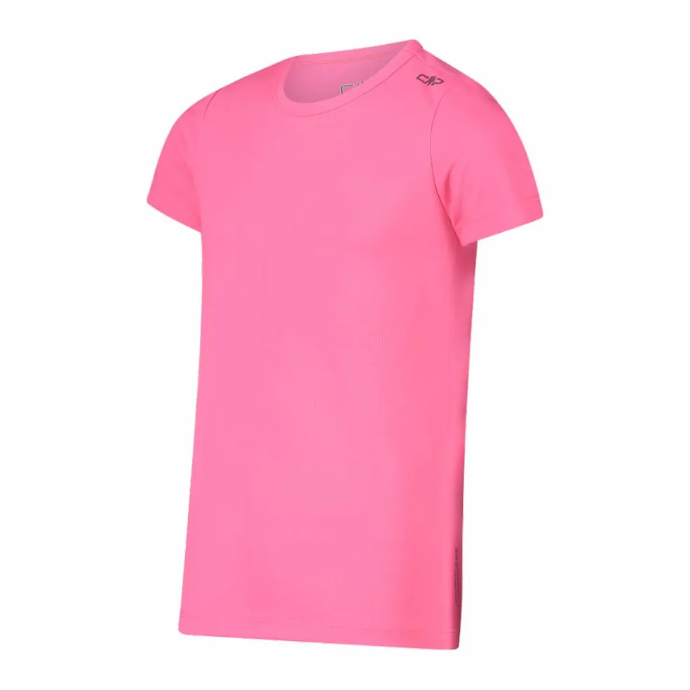 T-shirt girocollo basica da bambina