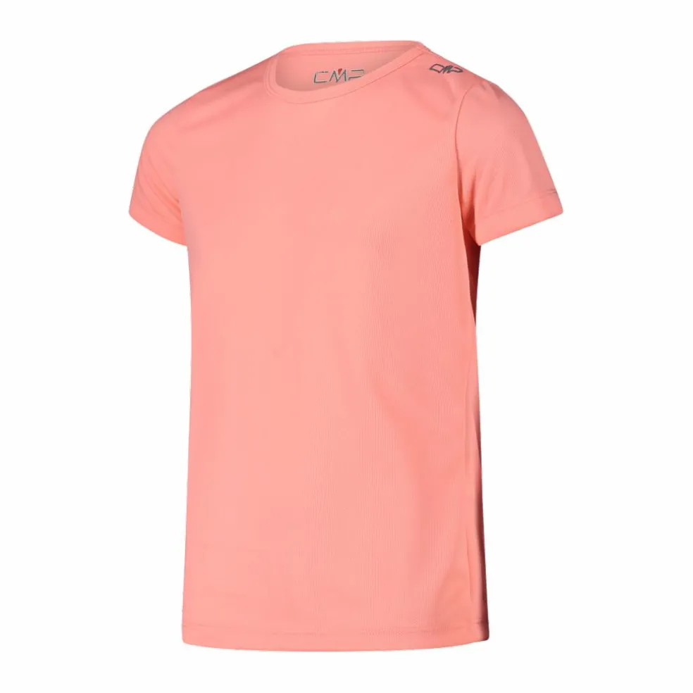T-shirt girocollo basica da bambina