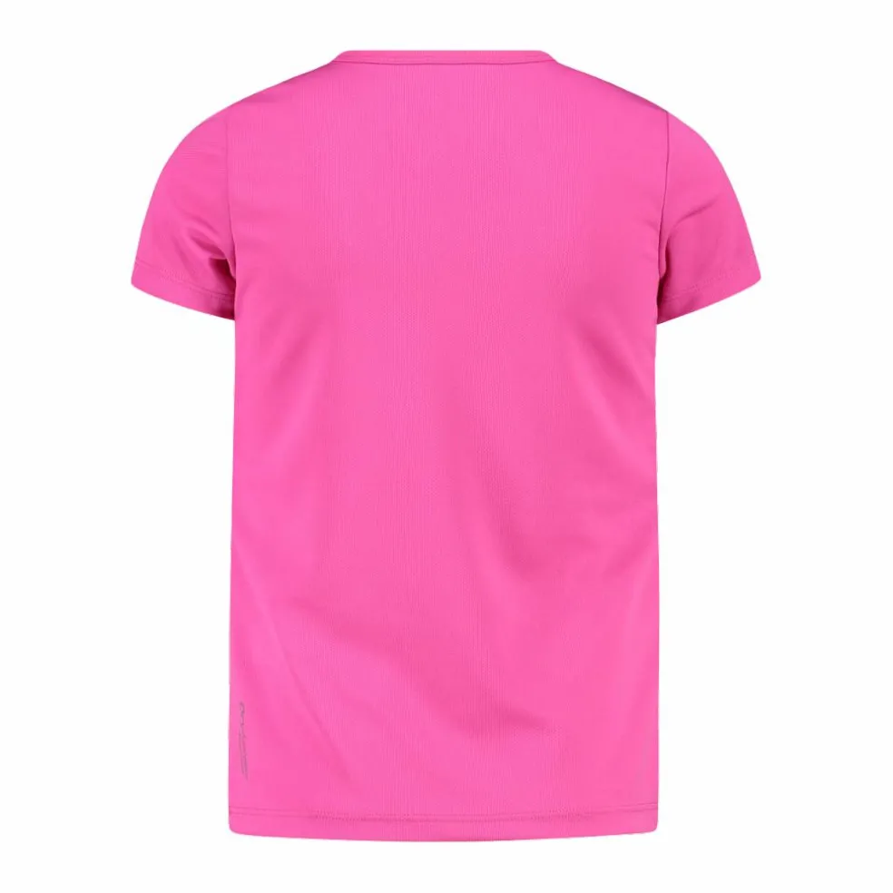 T-shirt girocollo basica da bambina