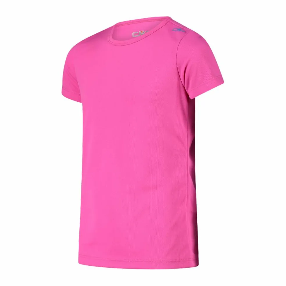 T-shirt girocollo basica da bambina