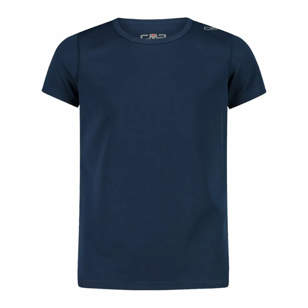 T-shirt girocollo basica da bambina