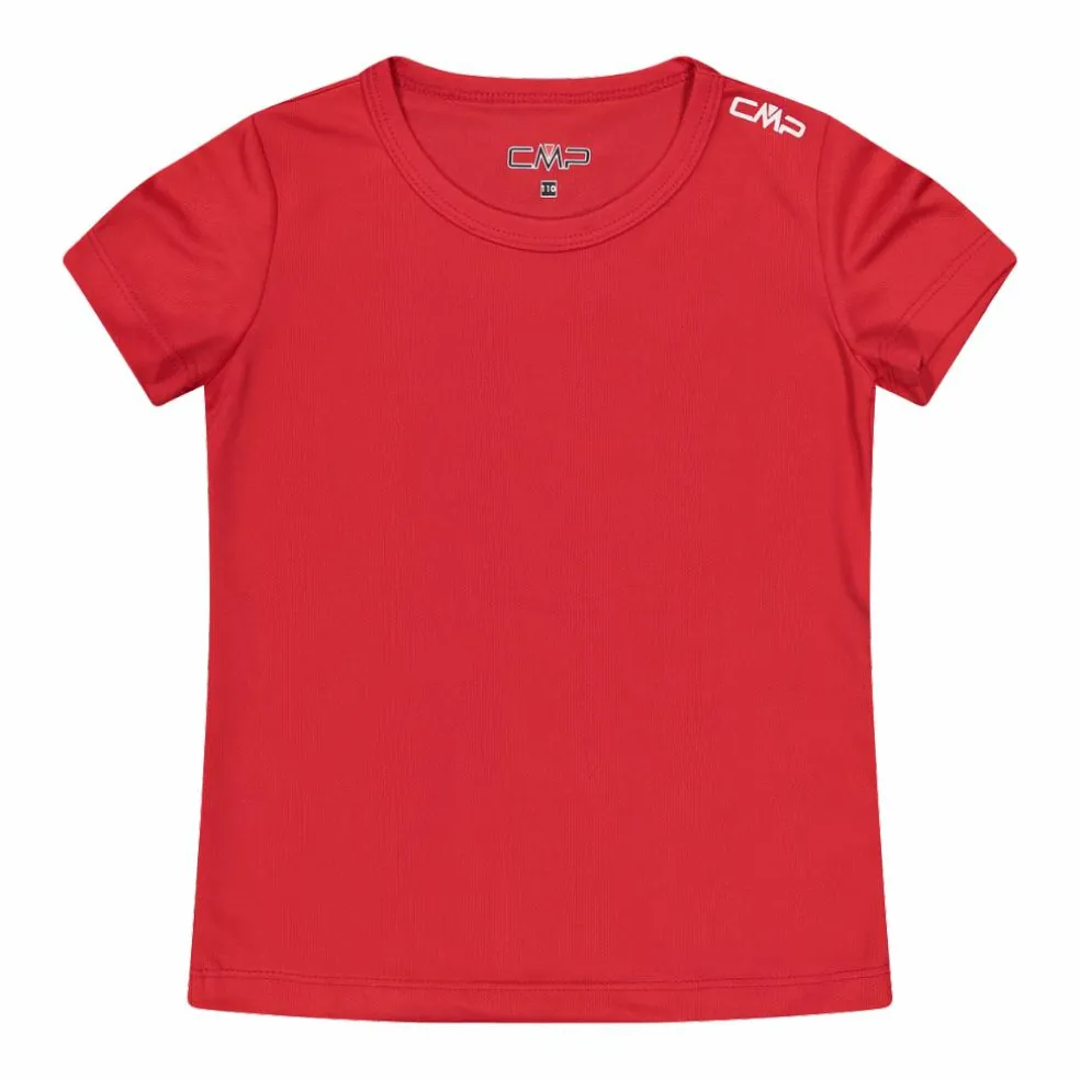 T-shirt girocollo basica da bambina