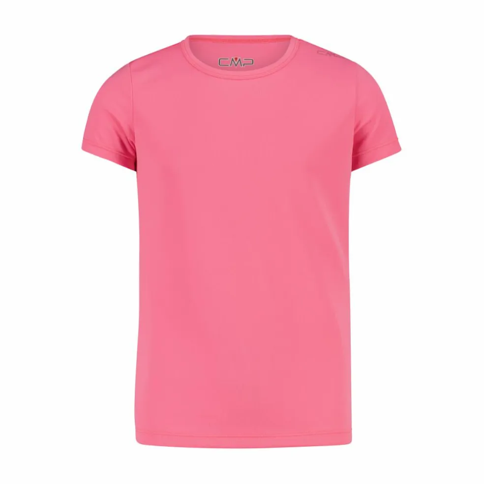 T-shirt girocollo basica da bambina