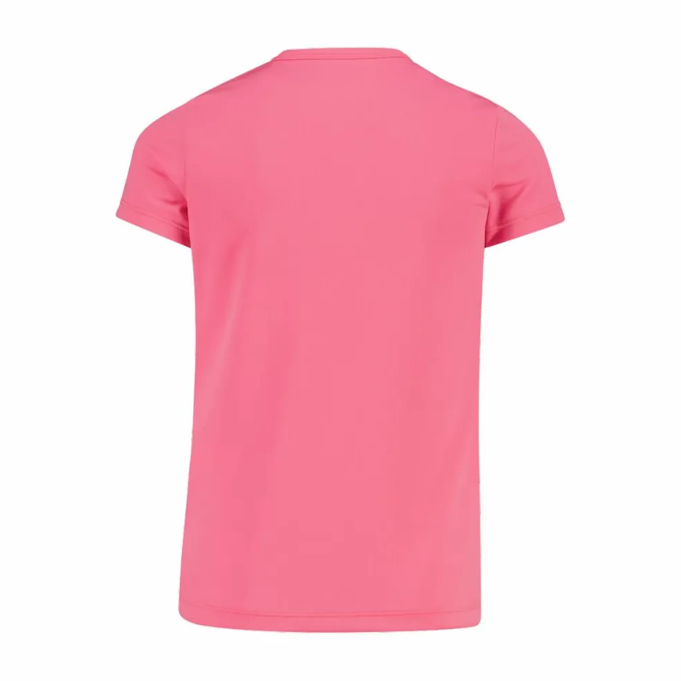 T-shirt girocollo basica da bambina