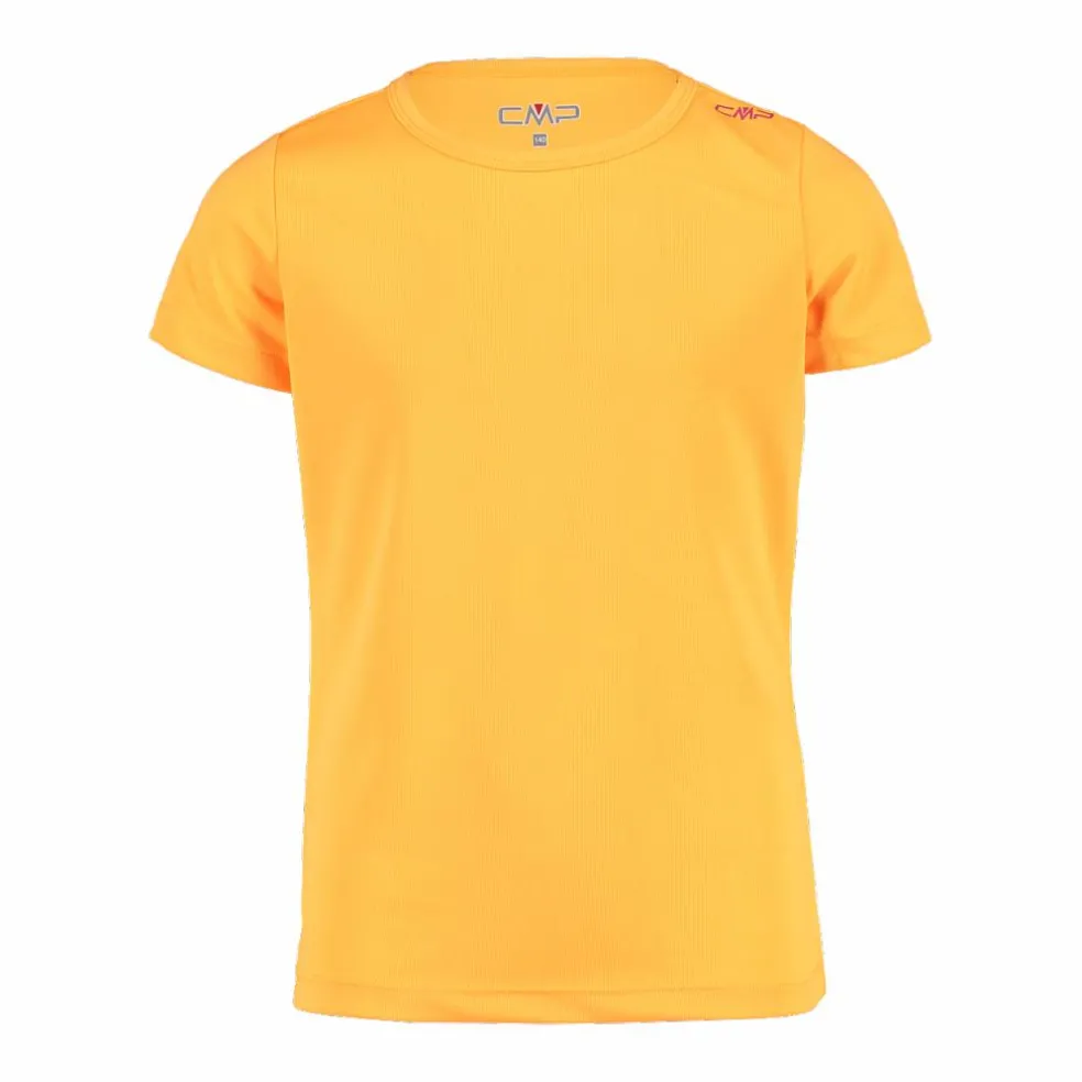 T-shirt girocollo basica da bambina