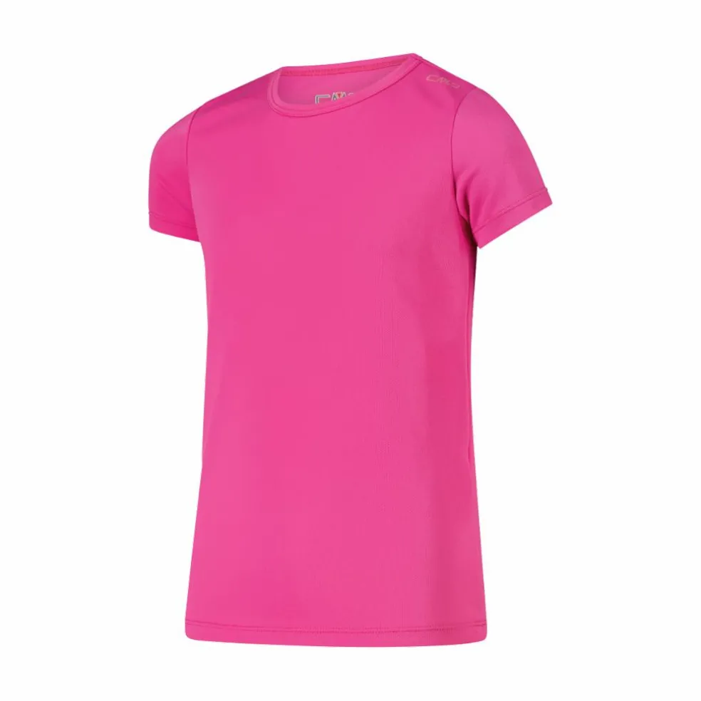 T-shirt girocollo basica da bambina