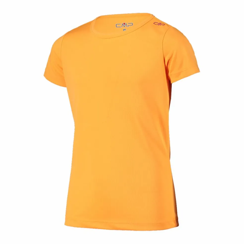 T-shirt girocollo basica da bambina