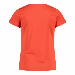 T-shirt girocollo con logo CMP da bambina