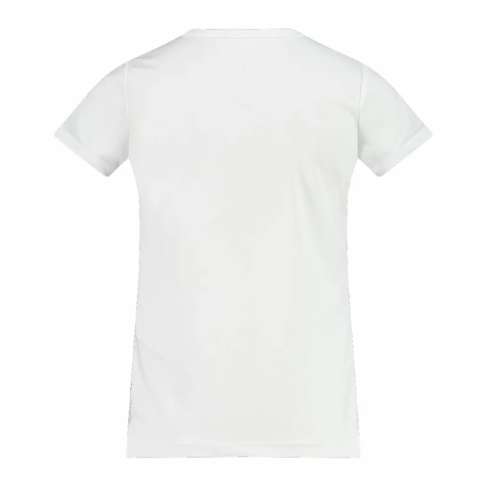 T-shirt girocollo con logo CMP da bambina