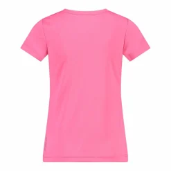 T-shirt girocollo con logo CMP da bambina