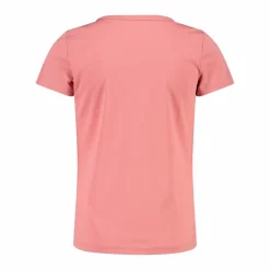T-shirt girocollo con logo CMP da bambina