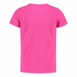 T-shirt girocollo con logo CMP da bambina