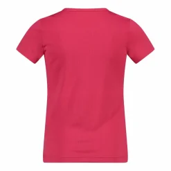 T-shirt girocollo con logo CMP da bambina